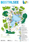 Preview: Flyer mit Karte: Rund um den Bostalsee