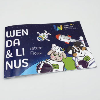 Comic "Wenda & Linus retten Flossi"