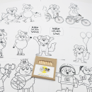 Buntstifte Wenda und Linus